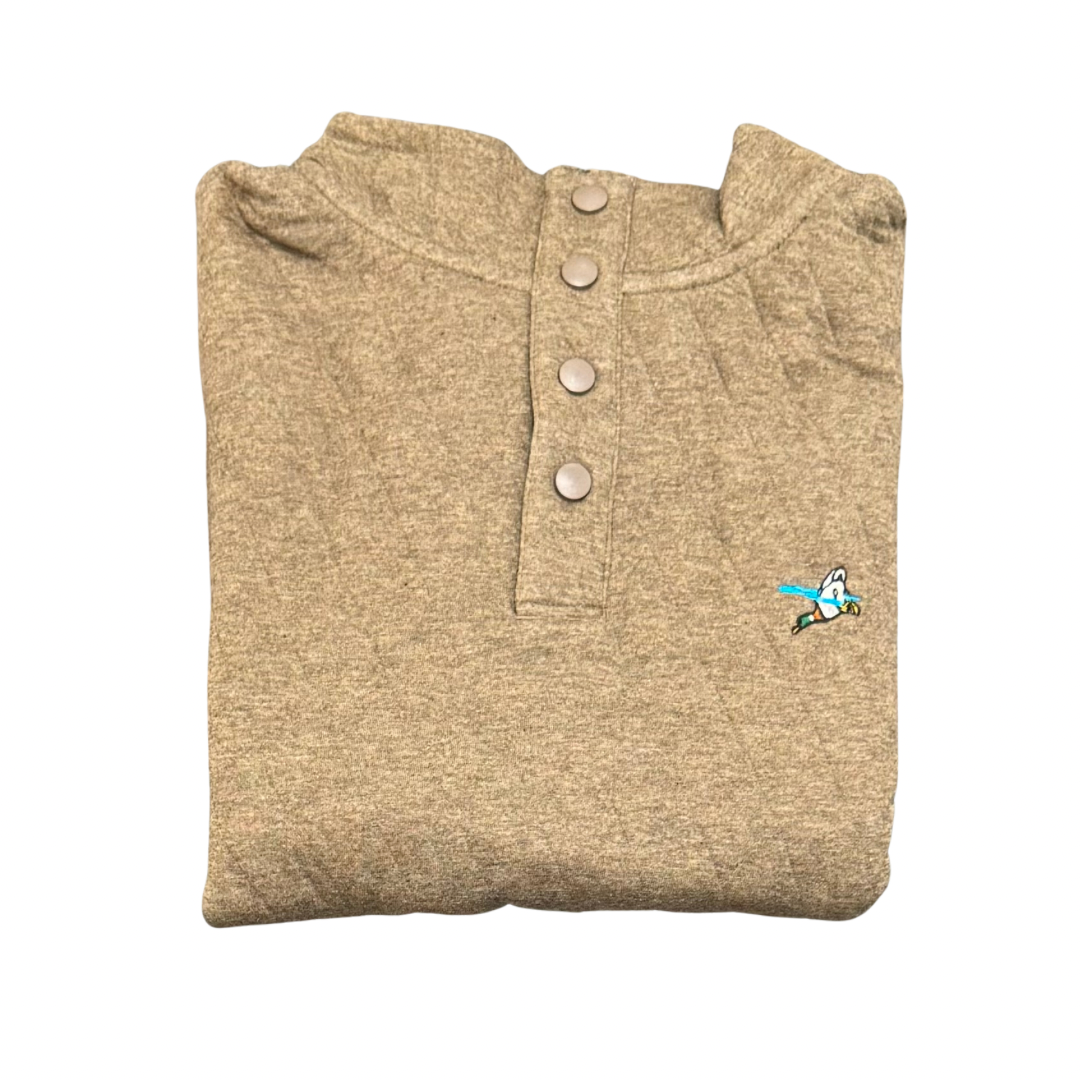QUILTED PULLOVER