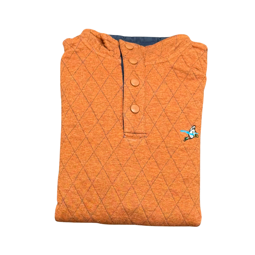 QUILTED PULLOVER