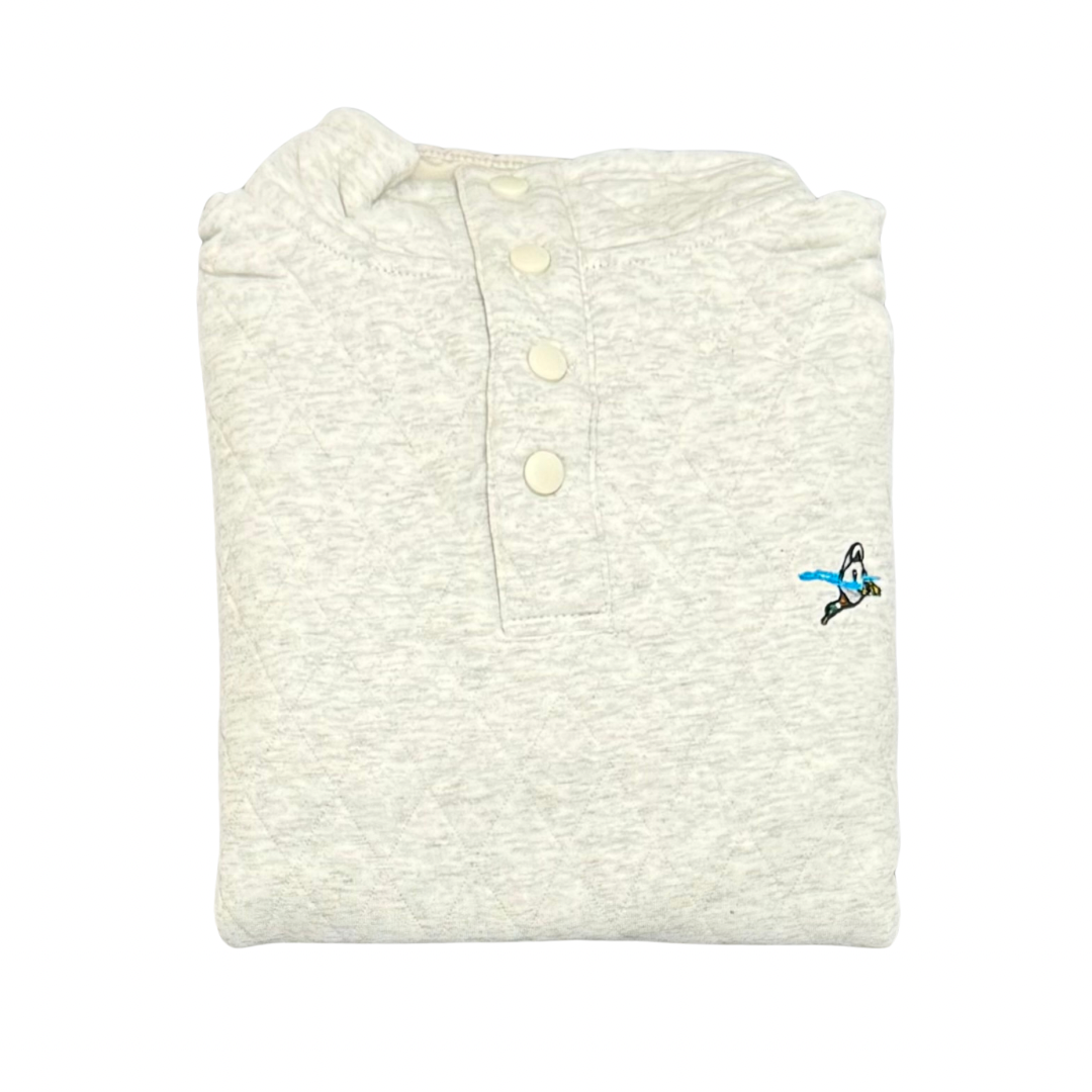 QUILTED PULLOVER