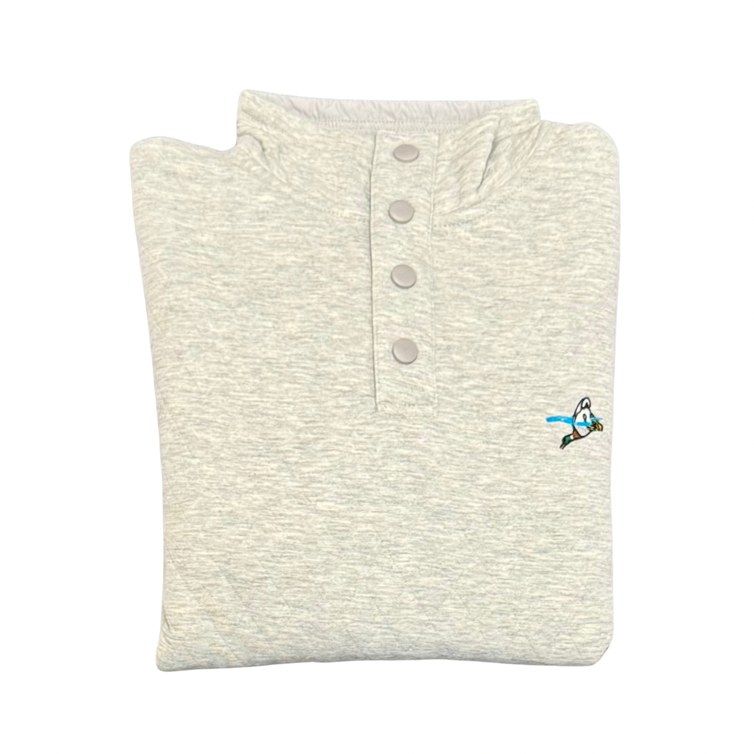 QUILTED PULLOVER