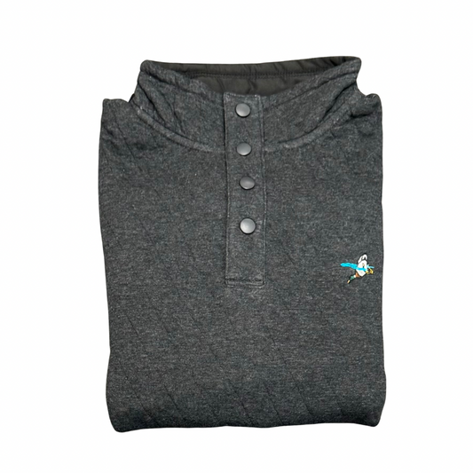 QUILTED PULLOVER
